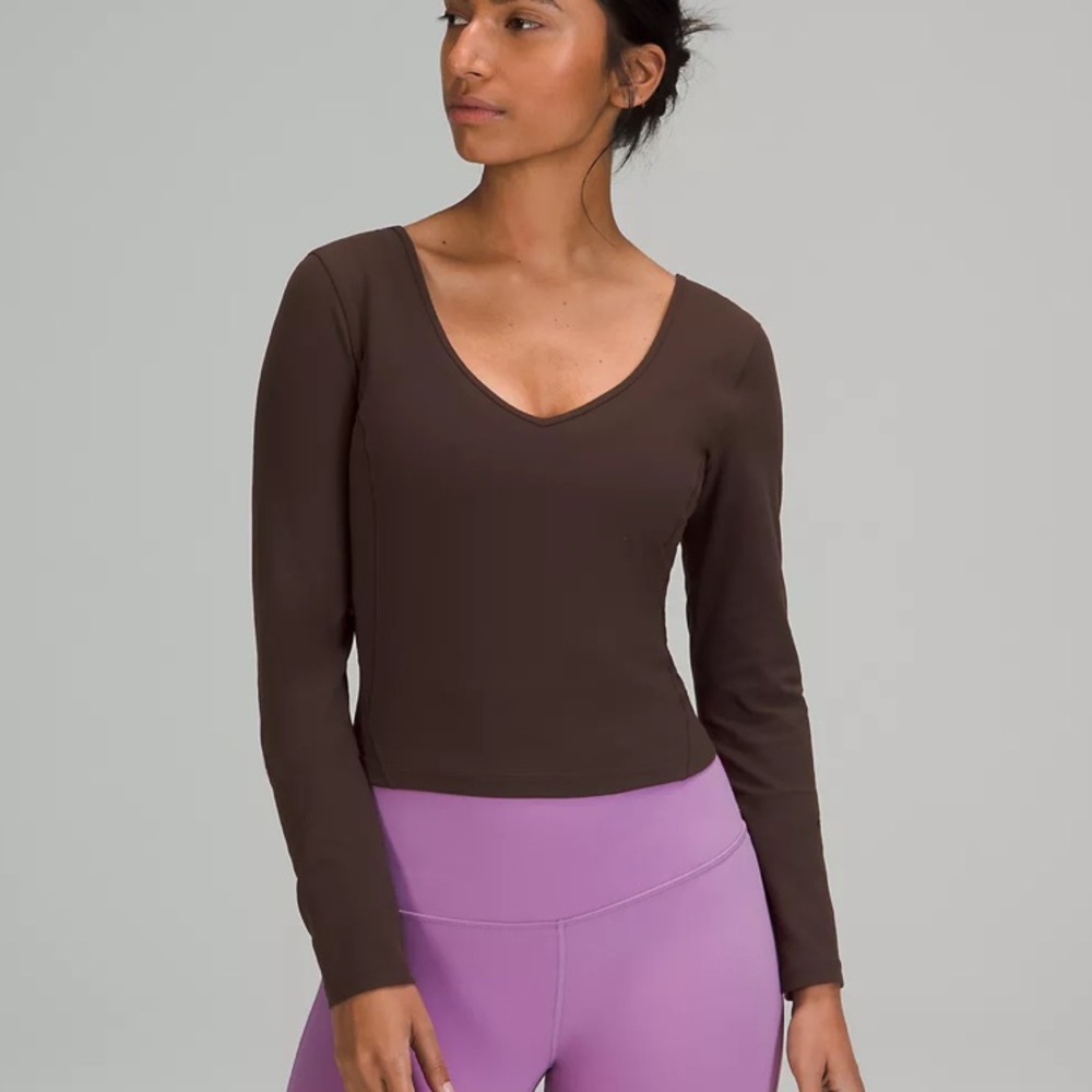 Lululemon Align Long Sleeve Shirt * French Press